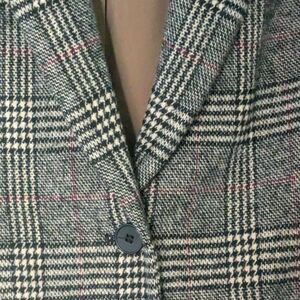 Comfy Oversized Herringbone Blazer